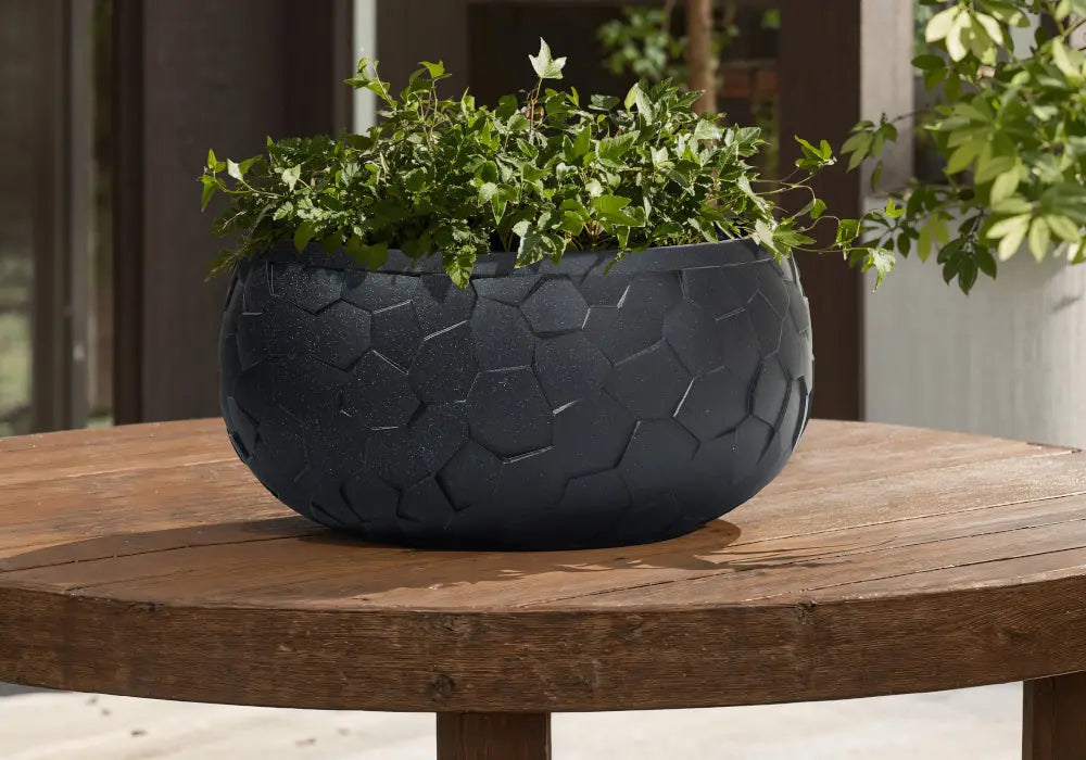 planter for outdoor furniture decor