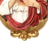 Oval Christian Sacred Jesus Wall Plaque for Prayer Room, 15.9"