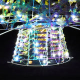 Multi-color lighted christmas tree - LuxenHome