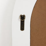 White Arch Rectangle 36-Inch Tall Wall Mirror, Accent and Vanity - LuxenHome