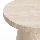 Stone pattern end and side table - LuxenHome