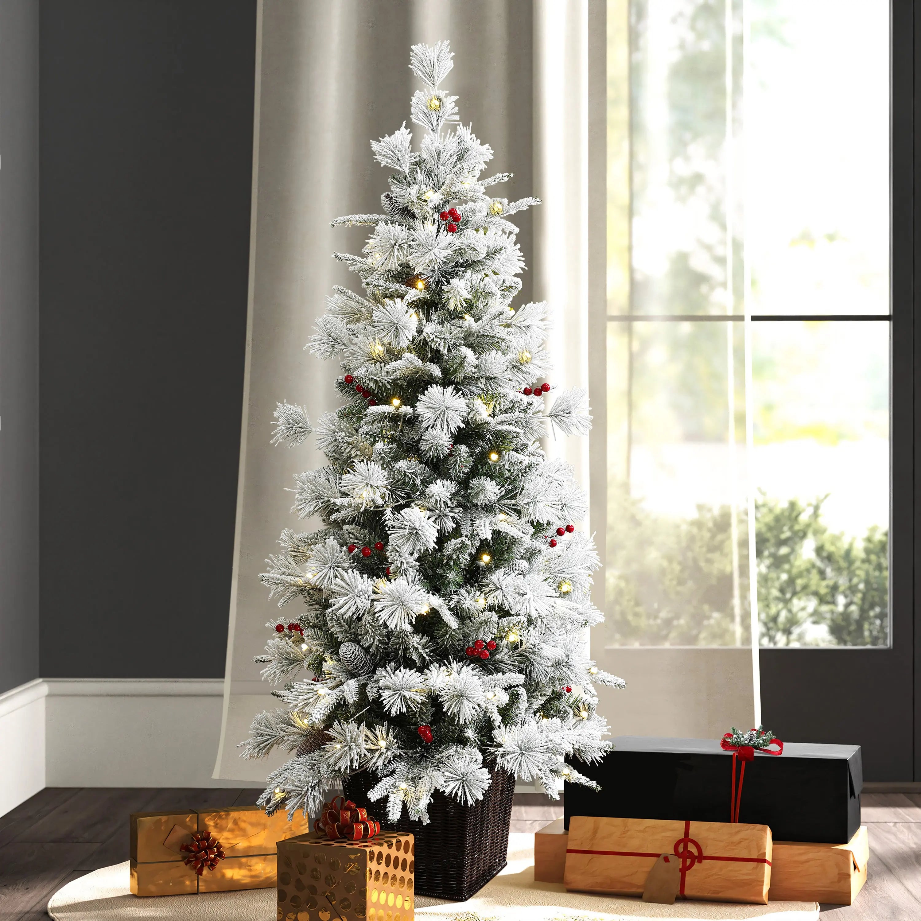 Best Snow Covered Artificial Christmas Tree: Top Picks for Cozy Holidays