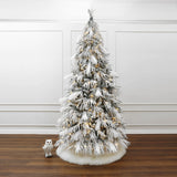 7.5-ft-Pre-lit-flocked-christmas-tree