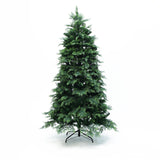 Pre-Lit Green Artificial Full Christmas Tree with Stand,6ft