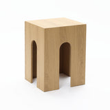 Archway Nesting Side Table,Oak-Set of 3