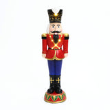 Christmas Traditional Nutcracker Soldier Red with Lights, 4ft