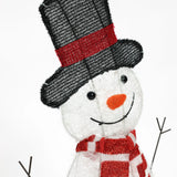 Snowman-with-top-hat-and-scarf-christmas-decorations