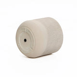 Blended tan with wood pattern round planter, 11.4" h - LuxenHome