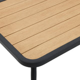 Ventura outdoor aluminum with PE rope loveseat & coffee table set - LuxenHome