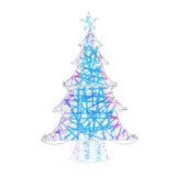 Multi-color lighted christmas tree - LuxenHome