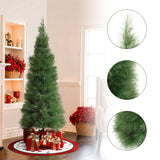 Holiday Slim Green Artificial Pampas Grass Trees,6ft