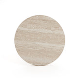 Stone pattern end and side table - LuxenHome
