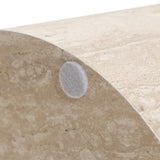 Stone pattern end and side table - LuxenHome