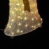 Christmas Holiday Angel Decor Outdoor with Lights, 4.1ft