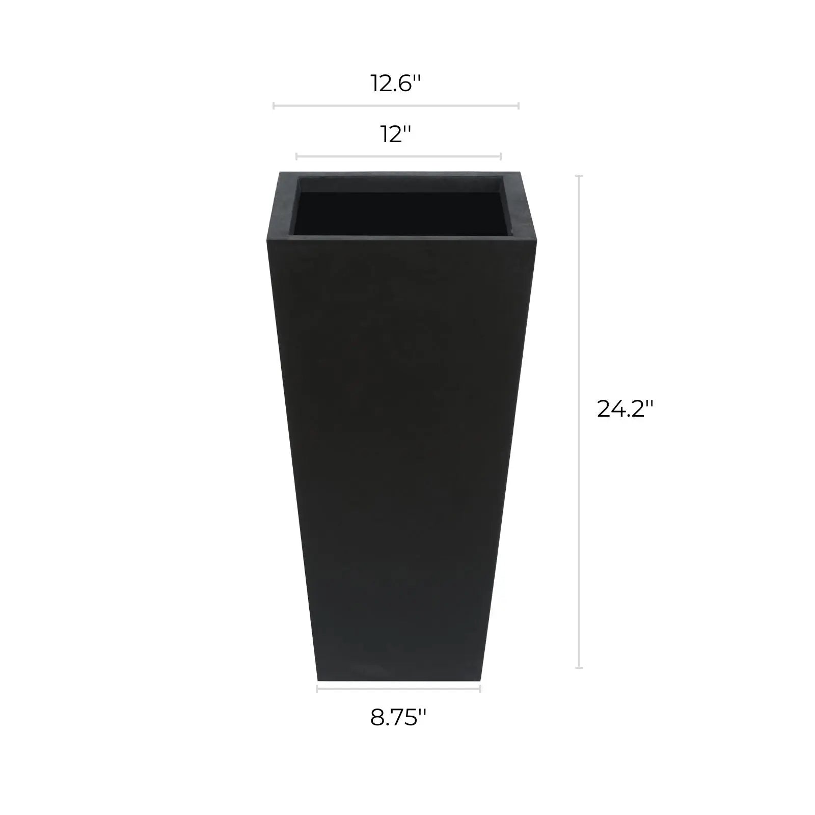 measurements-and-size-for-essentia-tall-large-indoor-outdoor-planter