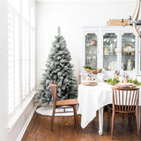 decorating-your-dinning-room-with-colorful-led-christmas-tree