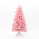 Pre-Lit Fiber Optic Pink Christmas Tree with lights,6ft