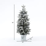 3ft-small-christmas-tree-with-lights-made-of-high-quality-pvc-and-pe-branches-and-vivid-flocked-like-snow