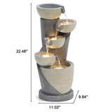 measurements-for-electrical-fountain- with-cascading-bowls-and-column