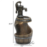 measurement-for-modern-farmhouse-spiral-barrel-rain-resin-outdoor-fountain-with-led-lights