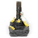 resin-farmhouse-duck-family-outdoor-fountain