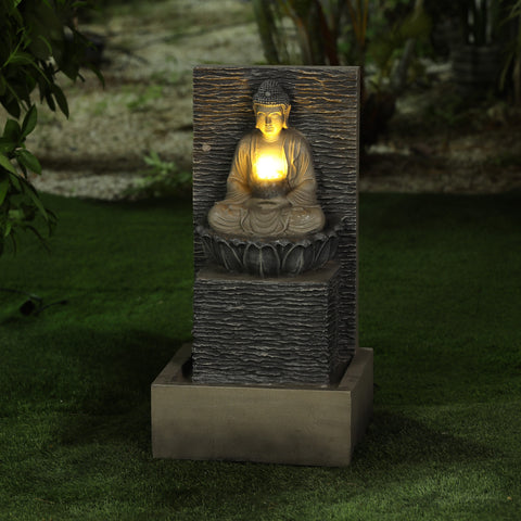 Bodhi buddha outdoor fountain