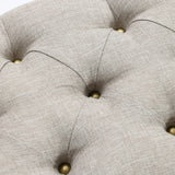 47.2-Inch Wide Upholstered Wood Storage Bench - LuxenHome