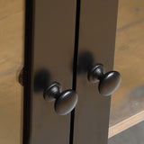 black-handles-on-cabinet-with-two-doors