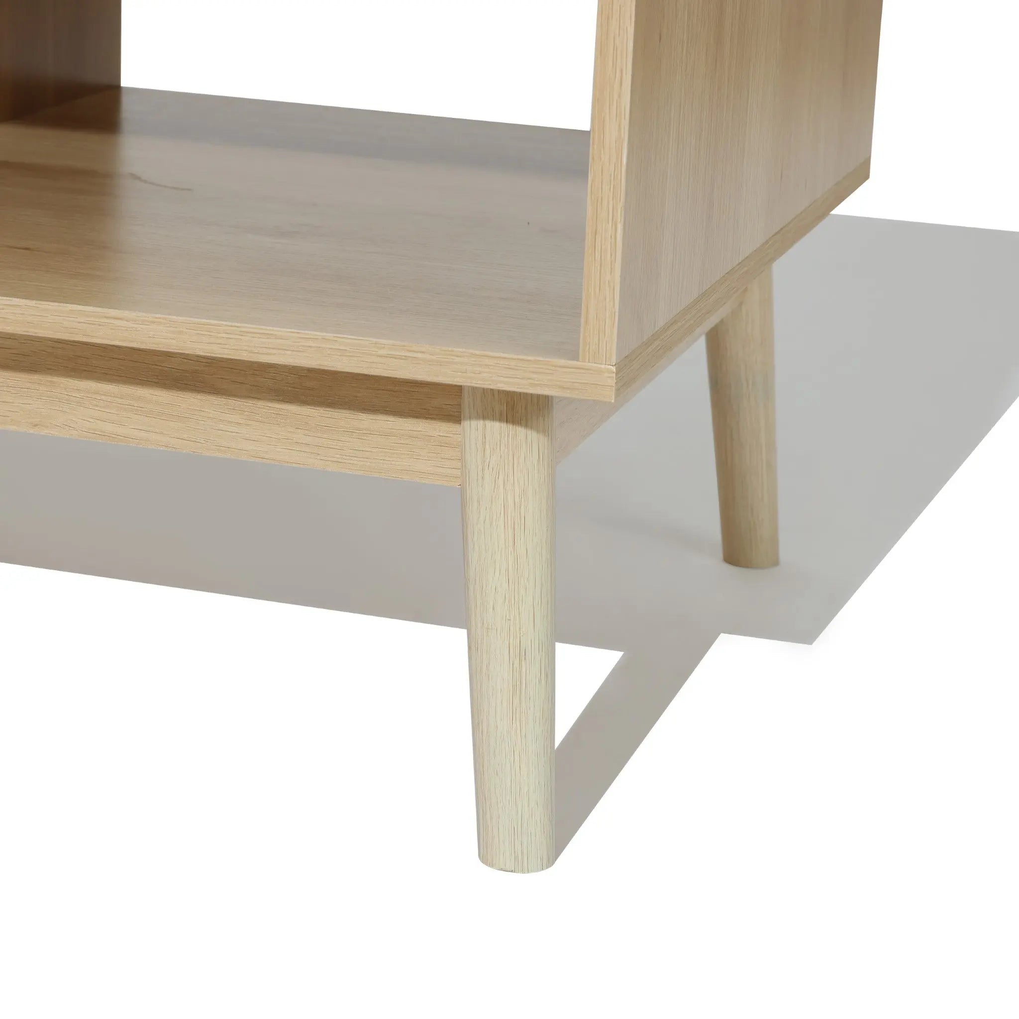 Zahra rattan coffee table with storage - LuxenHome