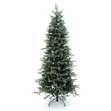 Pre-Lit Artificial Pine Christmas Tree with Stand, 6.5ft