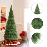 Holiday Green Pampas Grass Christmas Tree Tree,6ft