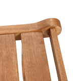 Dillon solid wood outdoor dining bench - LuxenHome