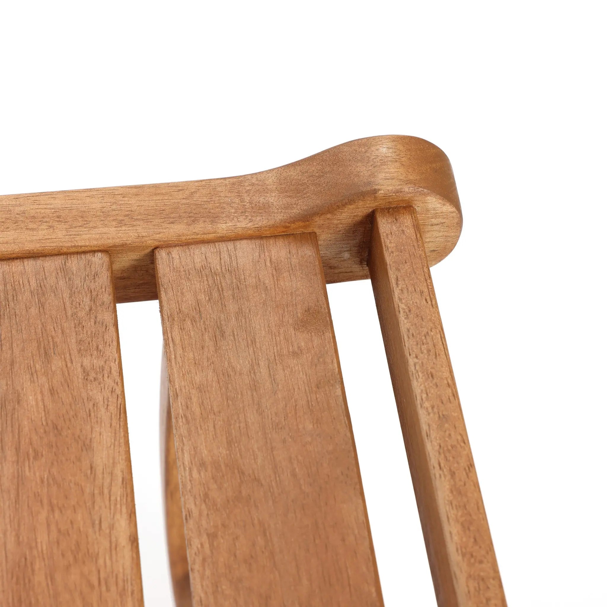 Dillon solid wood outdoor dining bench - LuxenHome