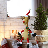 Singing-Animated-Reindeer-plus-toy-perfect-for-mantel-and-table-centerpiece