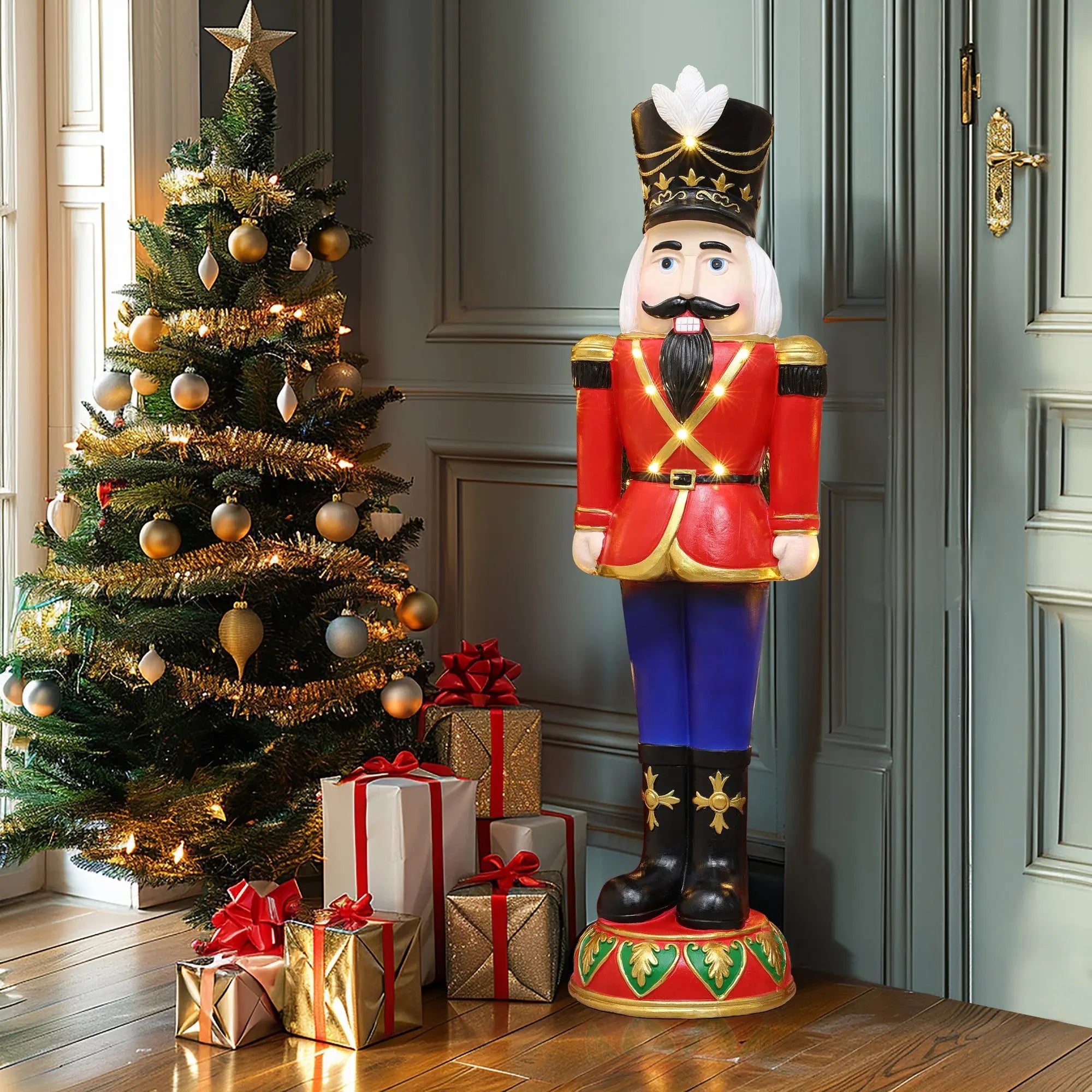 Holiday-Solider-Nutcracker-with-lights-decoration