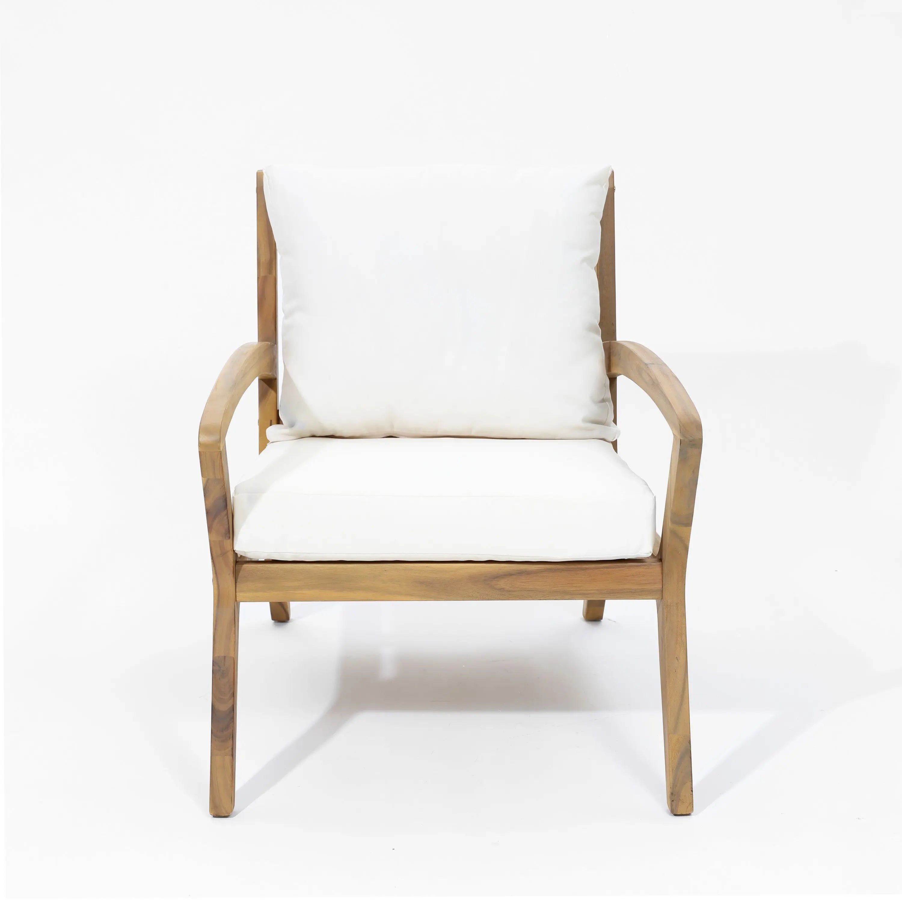 white-cushion-and-wooden-frame