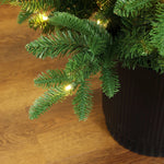 the-green-led-light-artificial-christmas-tree-is-a-gift-for-christmas-day
