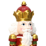 Christmas Bugling Soldier Nutcracker Decor with Lights,4ft