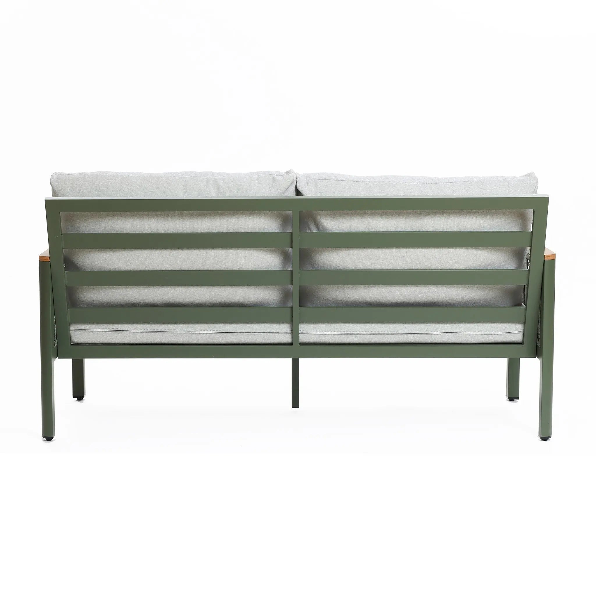 Carlsbad outdoor loveseat & coffee table set - LuxenHome