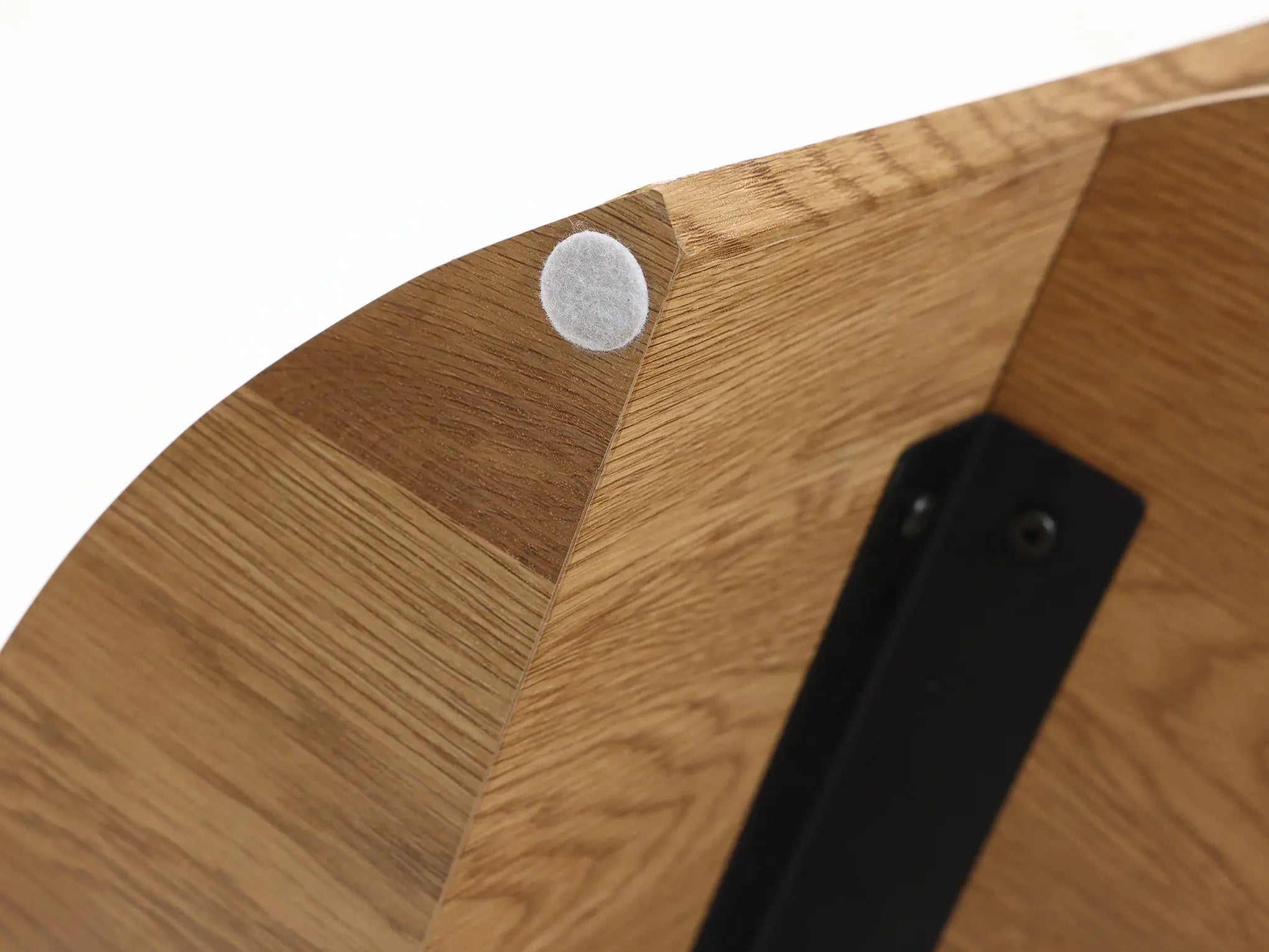 Natural wood finish coffee table with faux marble top - LuxenHome