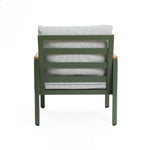 Carlsbad outdoor armchair with cushion, set of 2 - LuxenHome