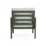 Carlsbad outdoor armchair with cushion, set of 2 - LuxenHome