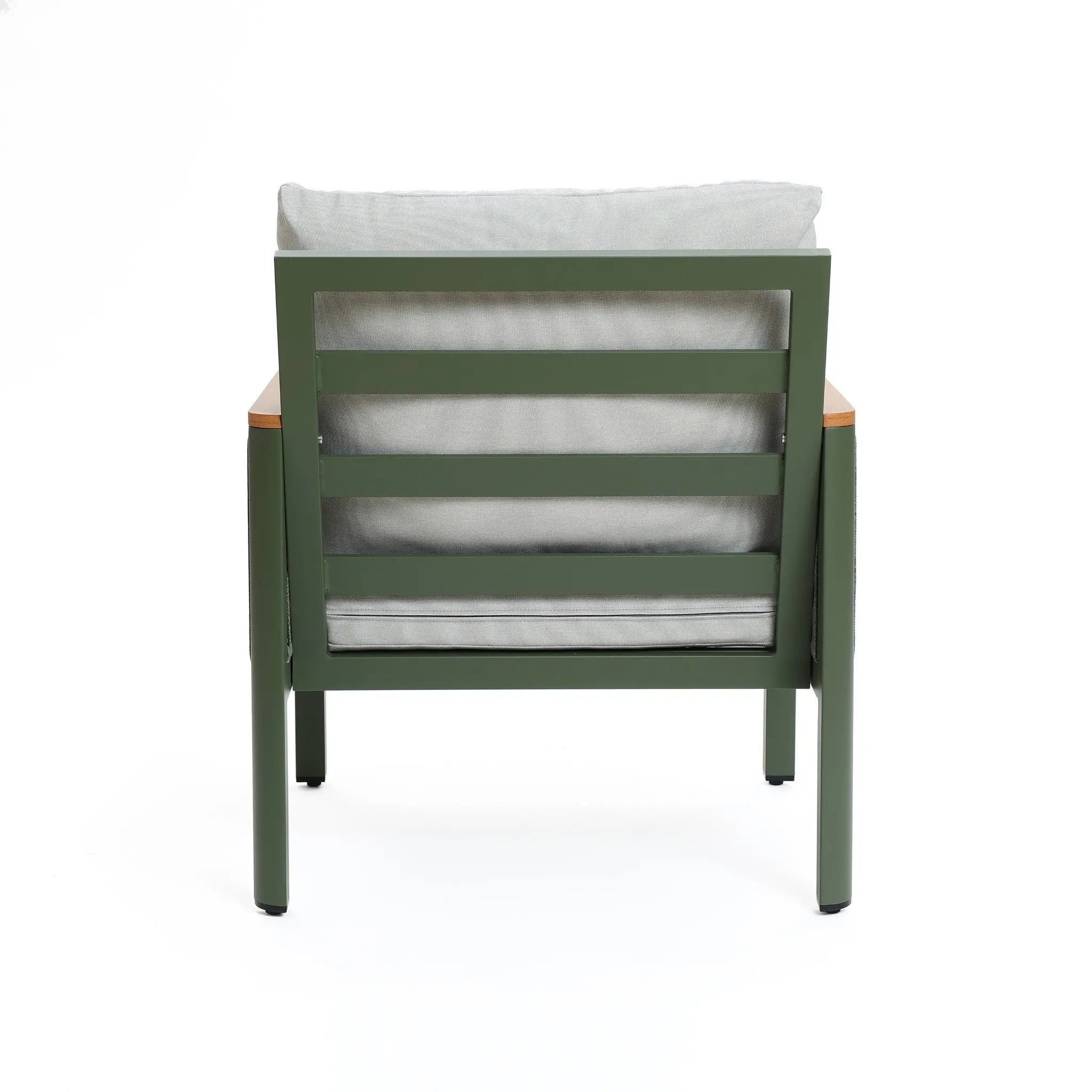 Carlsbad outdoor armchair with cushion, set of 2 - LuxenHome