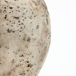 Detailed view of the weathered surface on a Terracotta Vase, showing speckled gray and brown rustic texture—perfect for farmhouse home décor.