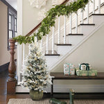 classic-pre-lit-artificial-christmas-tree-with-pine-cones-and-pot