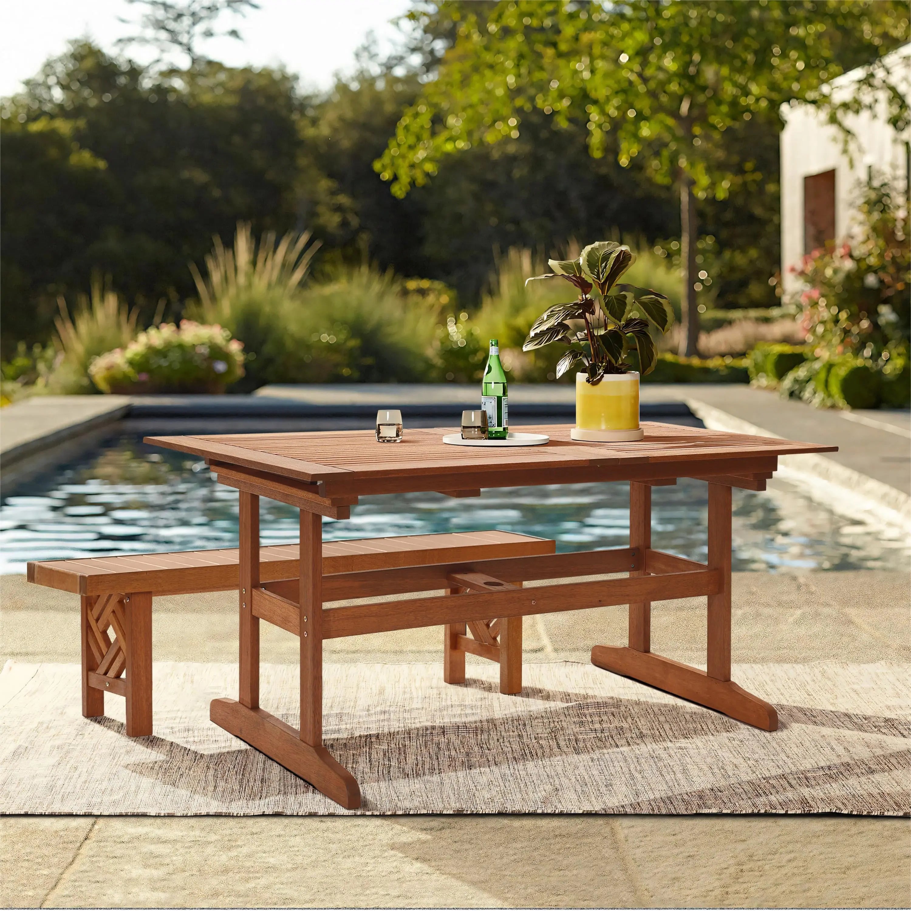 wooden-outdoor-dining-table-and-bench