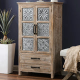 abilene-wooden-cabinet-with-a-white-and-black-floral-design-on-the-doors