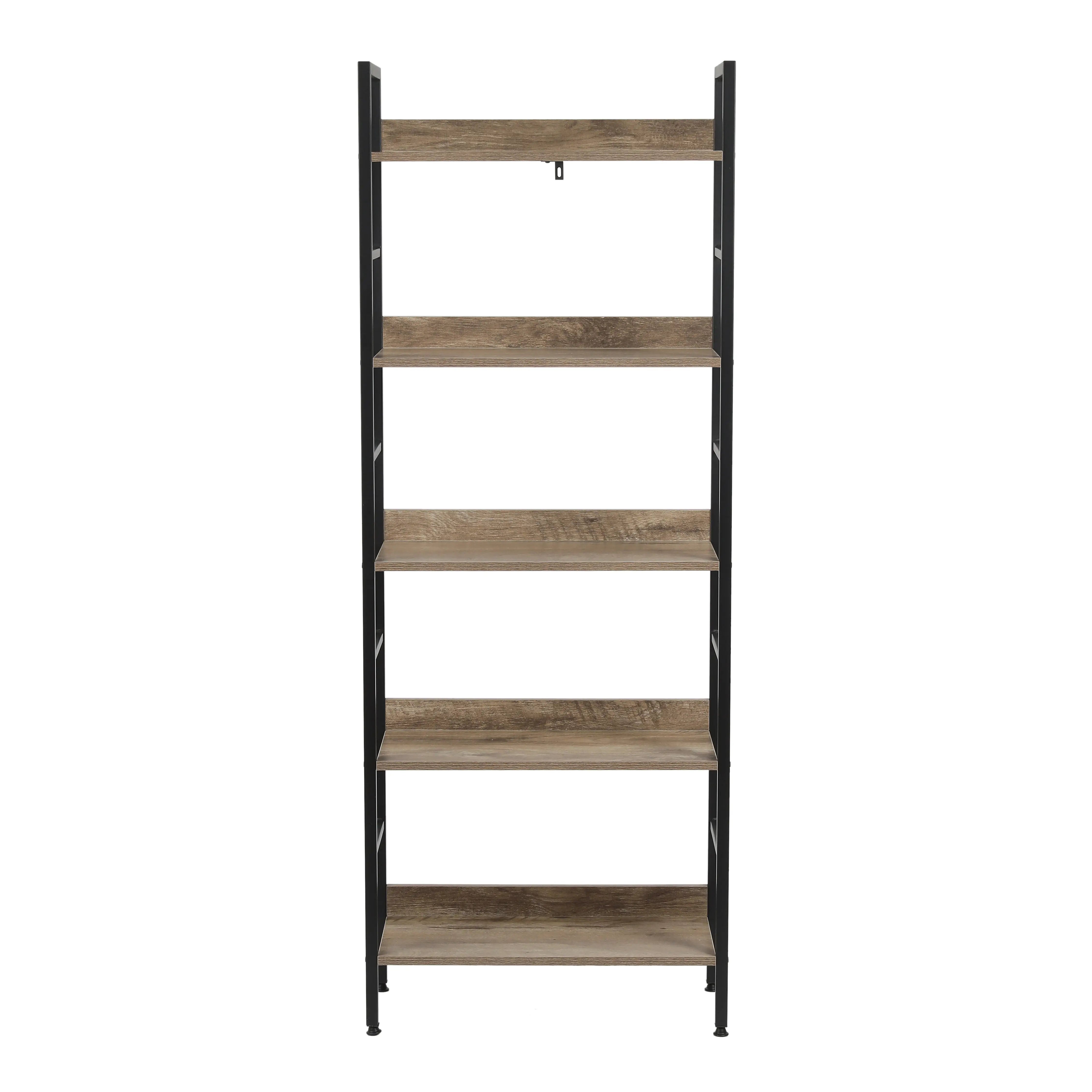 rustic-industrial-bookcase