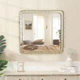 beautiful-gold-metal-frame-accent-all-mirror