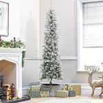 pencil-slim-artificial-christmas-tree-is-made-of-pvc-flocked-branch-tips